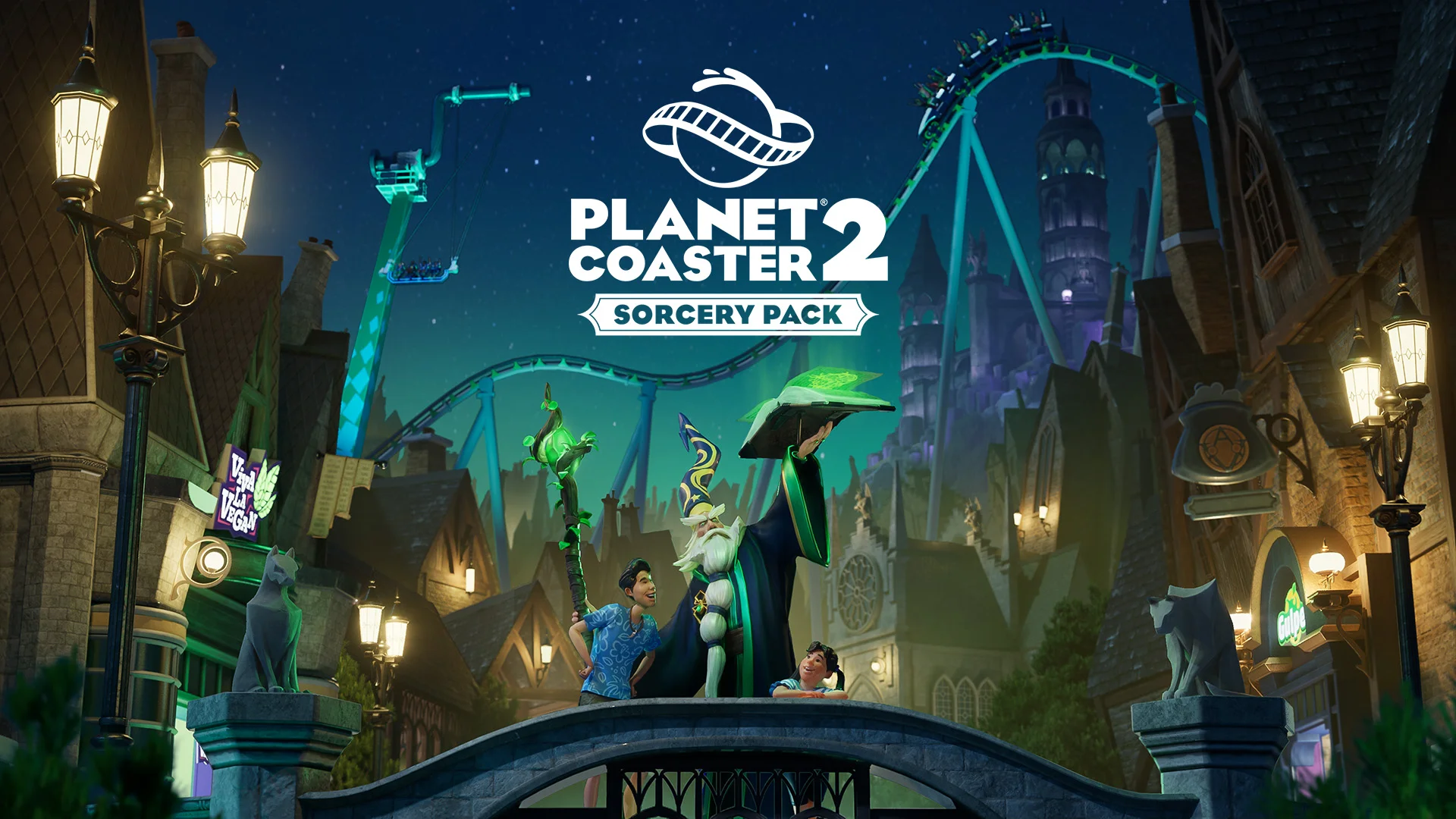 Planet Coaster 2 promises spellbinding new scenery and electrifying rides with the Sorcery Pack, arriving 16th September alongside Update 7
