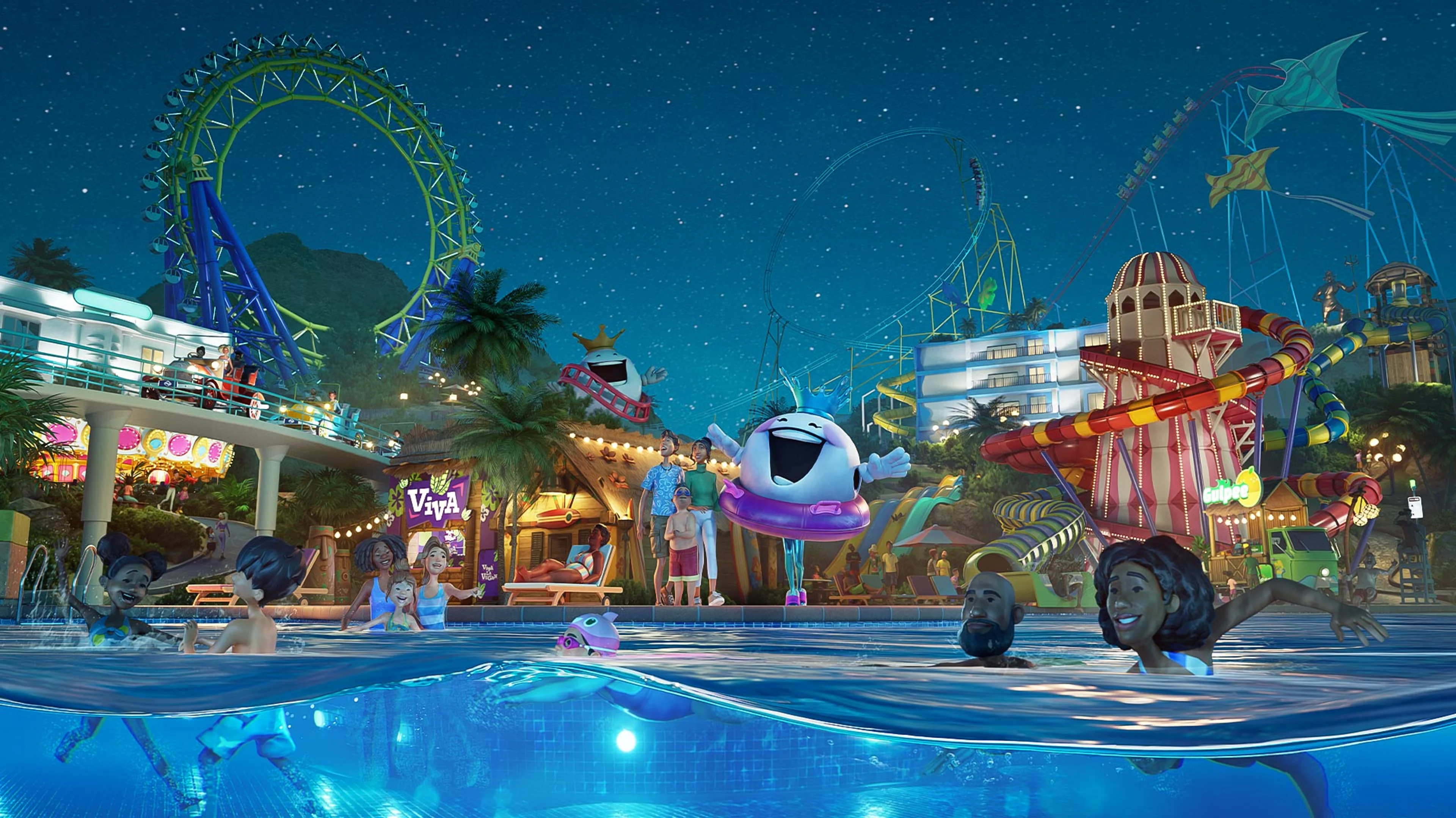 Planet Coaster 2: Pacchetto Attrazioni Luna Park Vintage