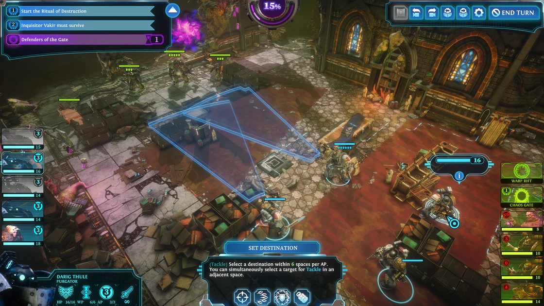 Chaos Gate Daemonhunters Console: Launch Screenshot 01