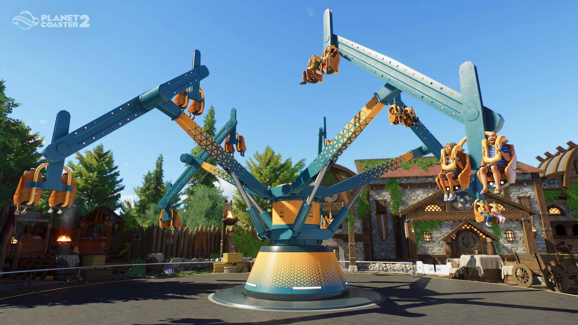 Planet Coaster 2 - Screenshots - Thrill-Seekers 03 - Strike