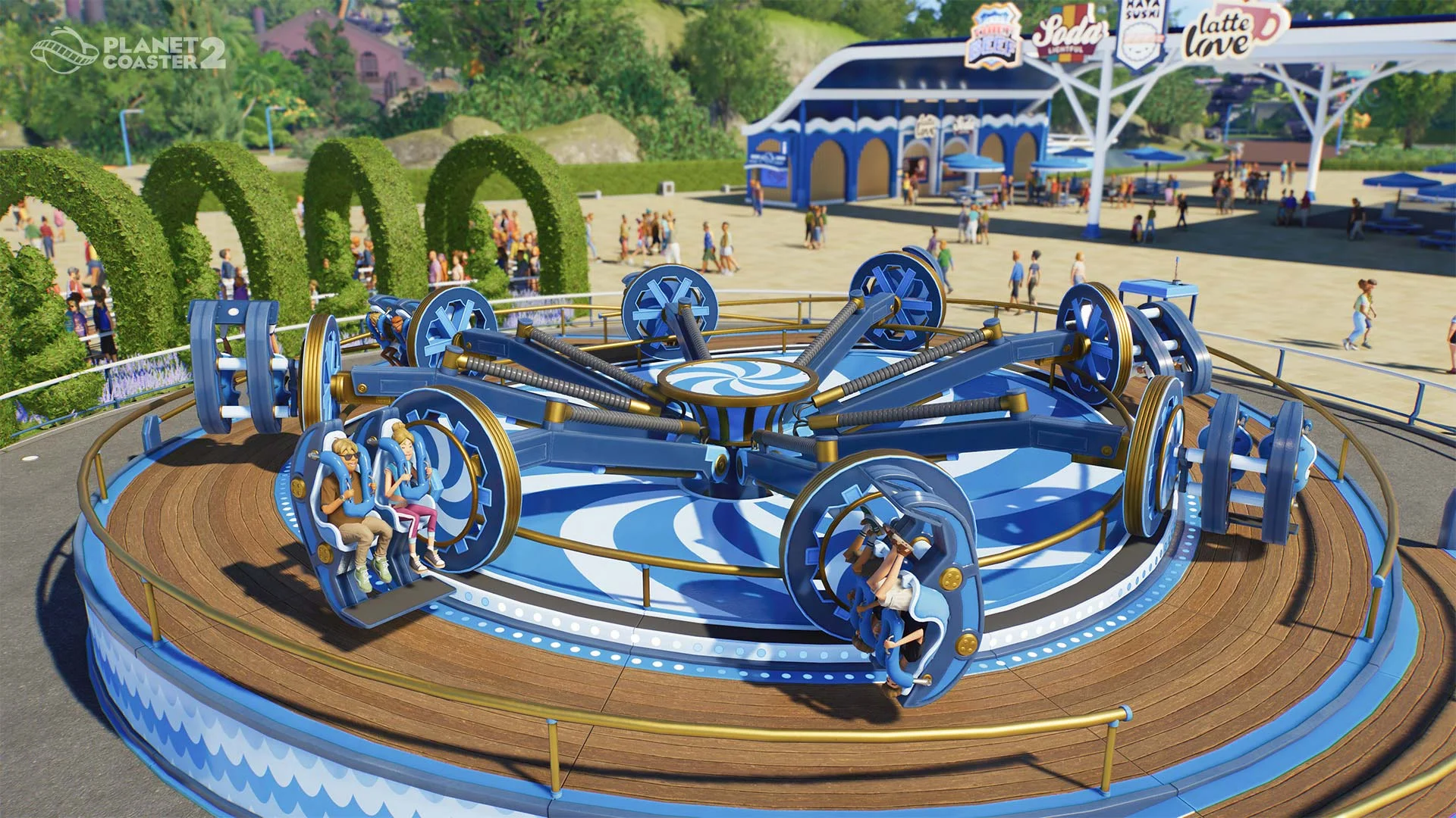 Planet Coaster 2 - Screenshots - Thrill-Seekers 04 - Whirlpool