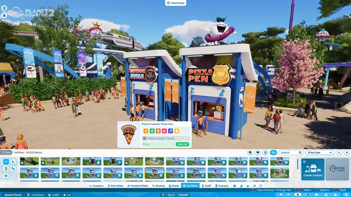 Planet Coaster 2 - Summer Refresh - Screenshot 02