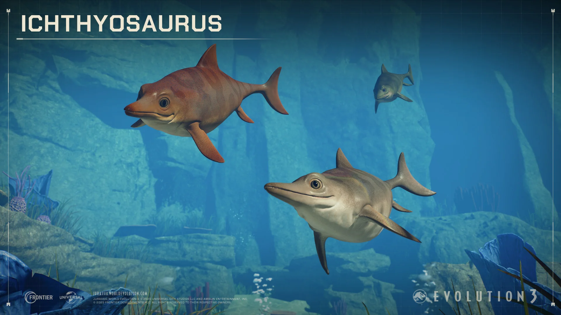 Jurassic World Evolution 3 - Ichthyosaurus juvenile