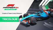 F1® Manager 24 - Abstract Livery Screenshot - Tricolour