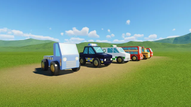 Toybox Wooden Vehicles