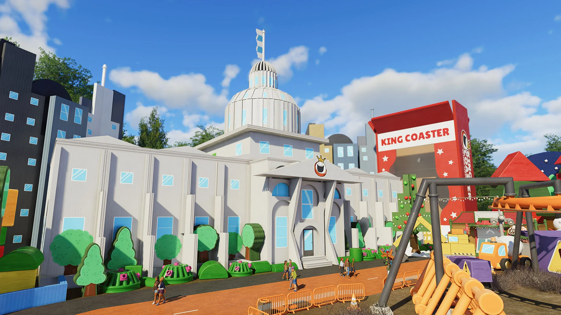 Planet Coaster 2 - Screenshot - Toybox Pack Announce 01