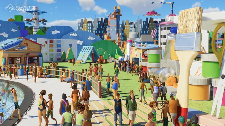 Planet Coaster 2 - Screenshot - Toybox Pack Launch 02