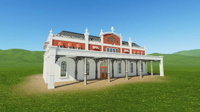 Small Town Building 07