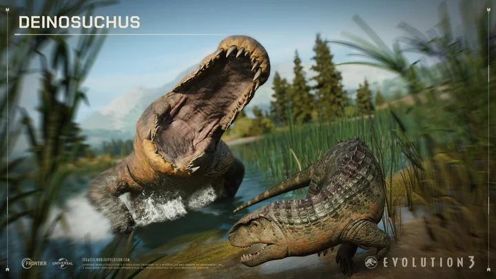 Crocodilia Coast - Announce Screenshot 01 - Deinosuchus