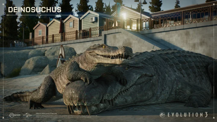 Crocodilia Coast - Announce Screenshot 03 - Deinosuchus