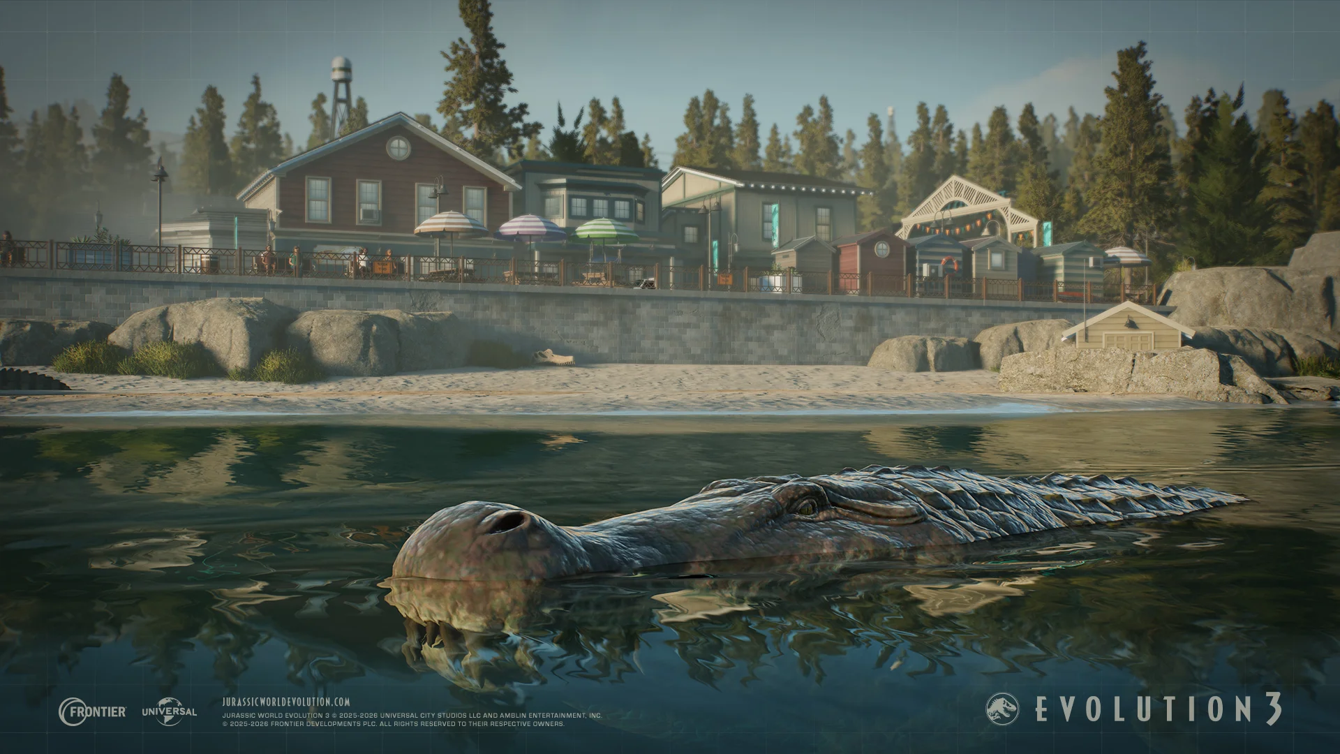 Crocodilia Coast - Announce Screenshot 11 - Coastal Scenery