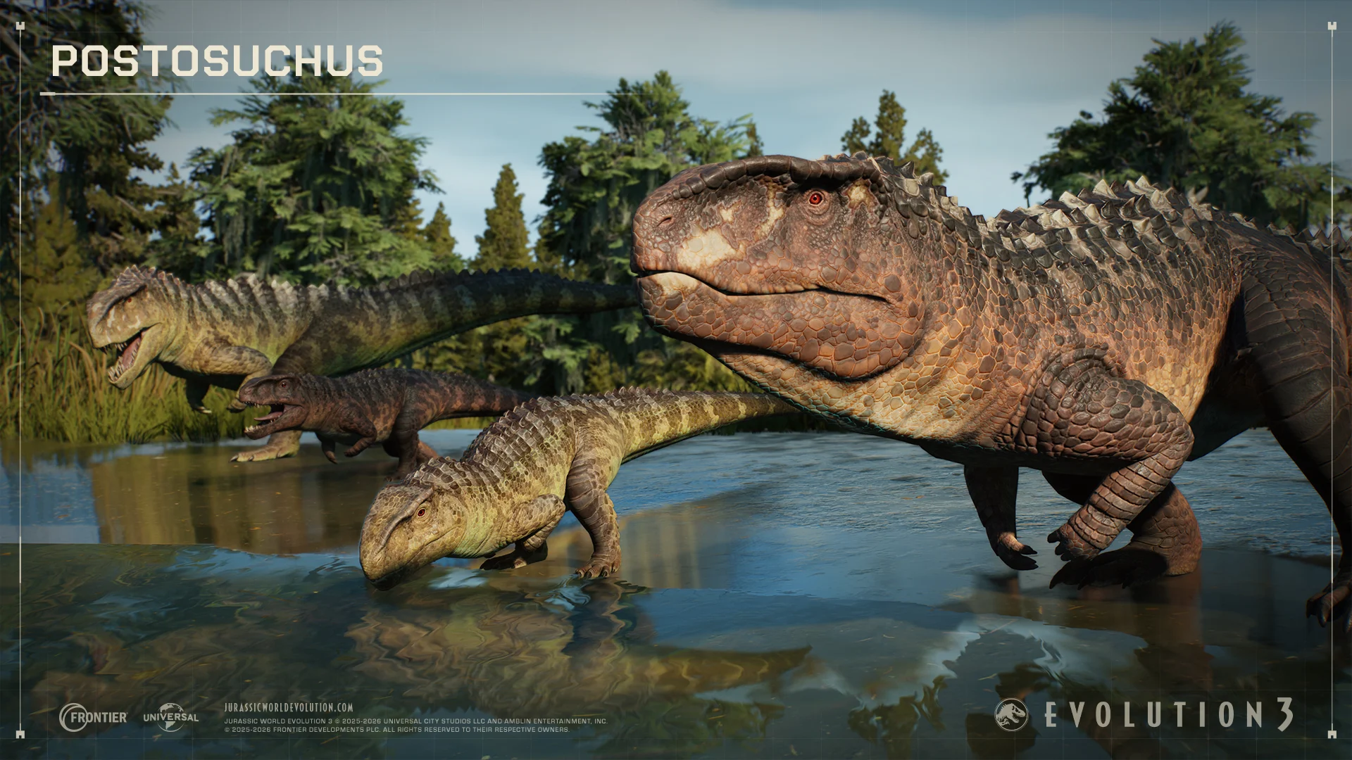 Crocodilia Coast - Screenshot - Postosuchus