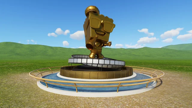 Silver Screen Centrepiece 01