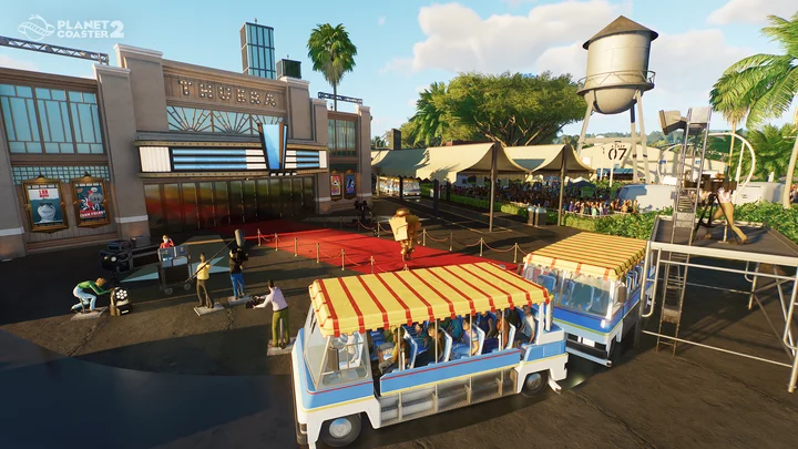 Planet Coaster 2 - Screenshot -  Silver Screens Pack Announce 04