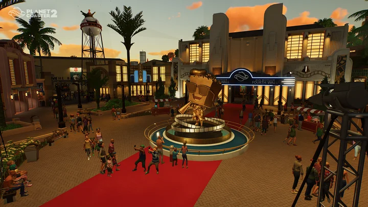 Planet Coaster 2 - Screenshot -  Silver Screens Pack Announce 01