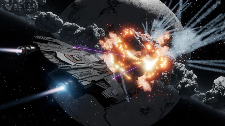 Elite Dangerous - Refresher Screenshots - Asteroid Mining