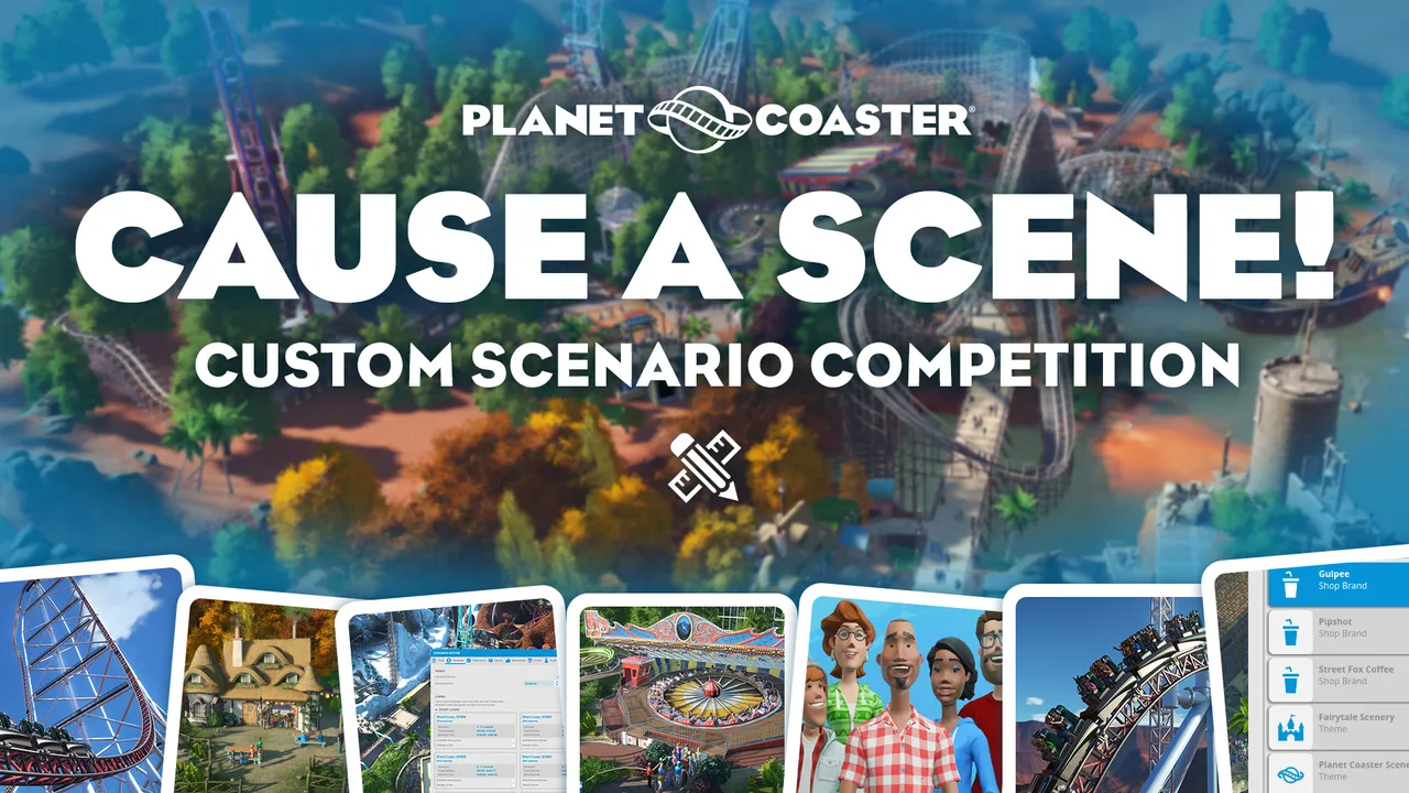 Cause a Scene! Planet Coaster’s Scenario Editor Competition Winners