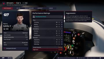 Classifications des pilotes dans F1® Manager 2022 – Informations supplémentaires sur le développement et le potentiel 