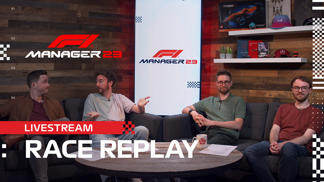 F1® Manager 23 | Livestream: Pre-order / Gameplay Racereplay
