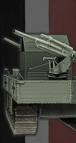 Char Flakpanzer allemand