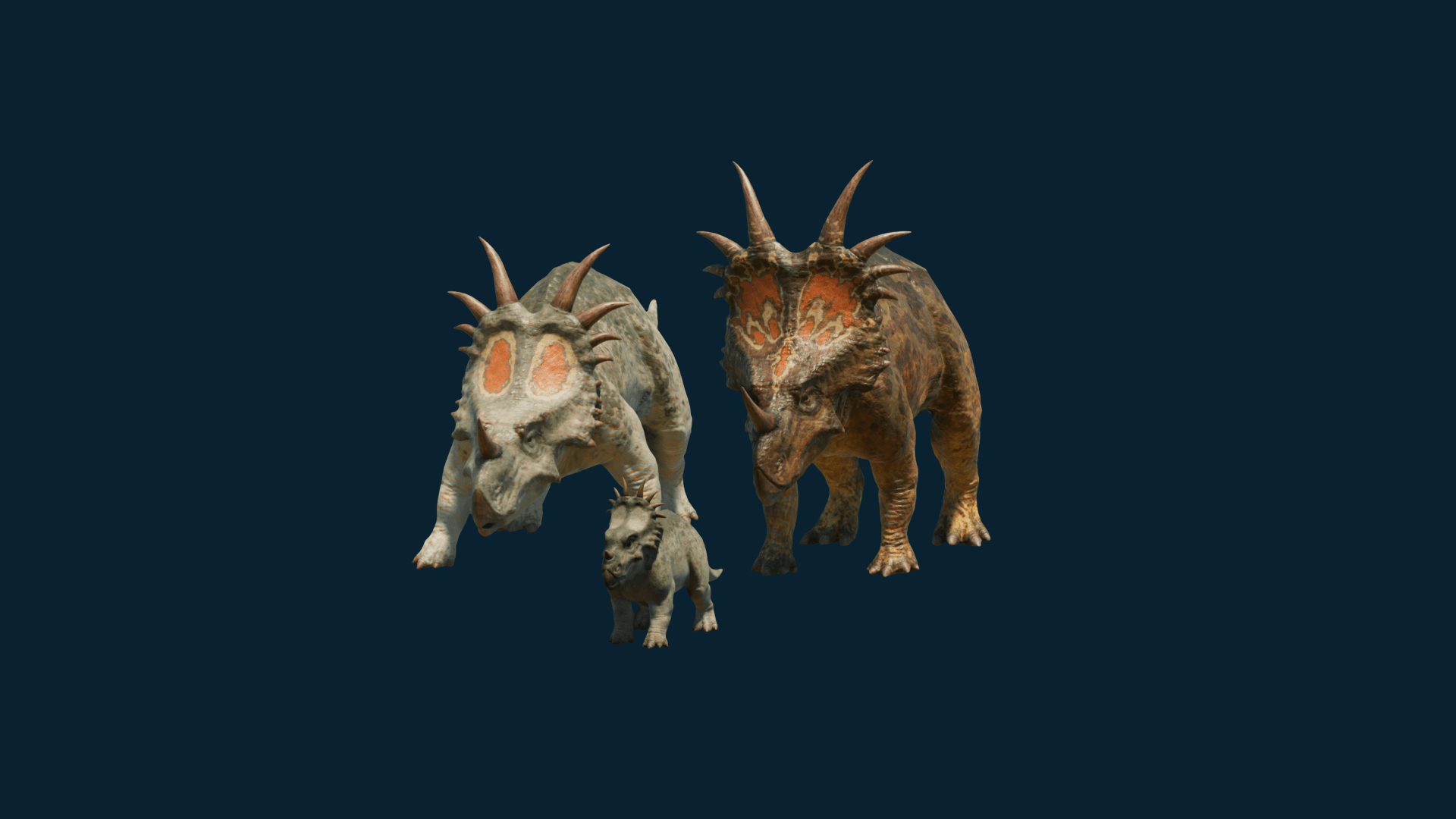 Styracosaurus Dinosaurios Jurassic World Evolution 3
