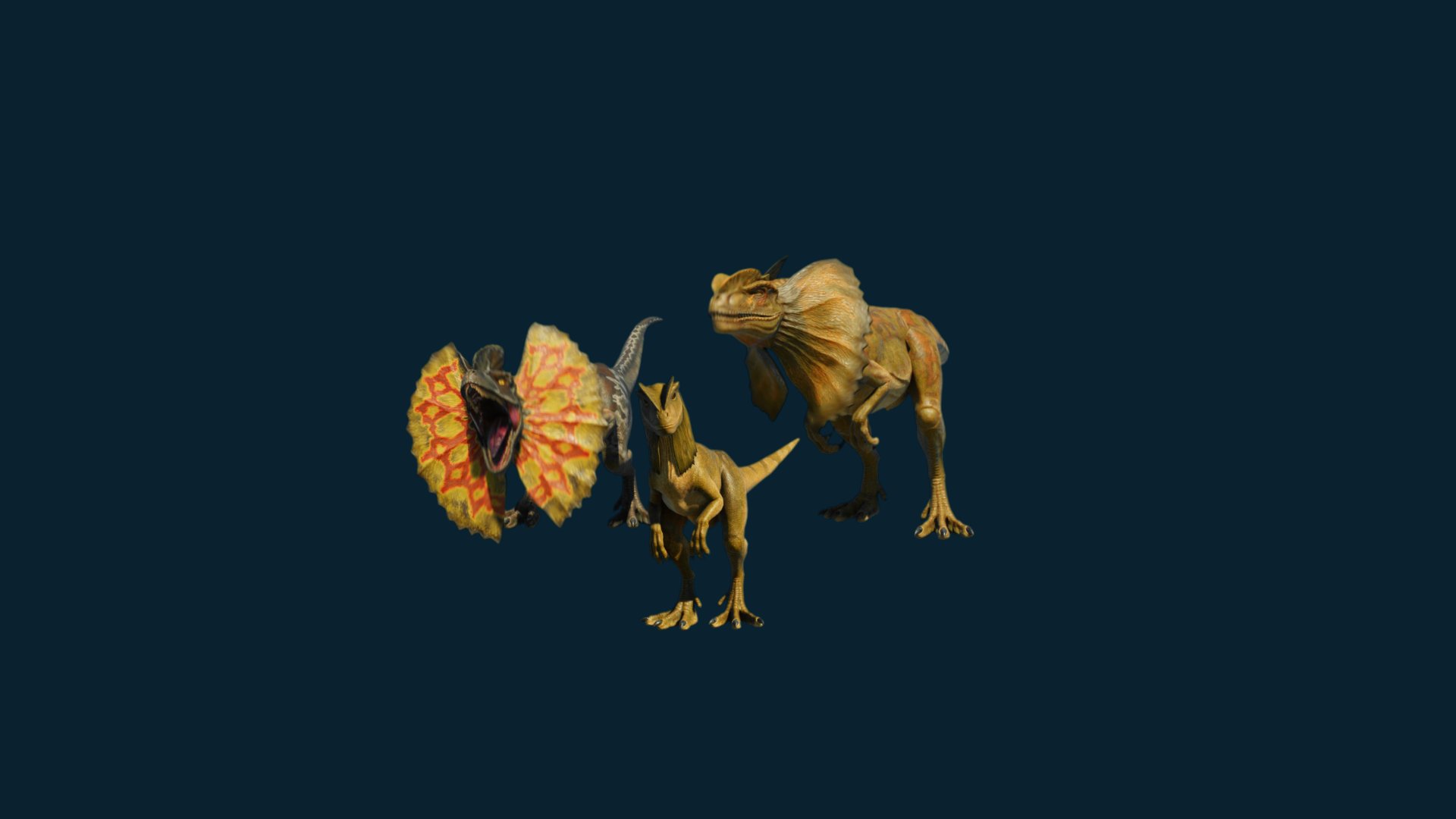 Dilophosaure - Dinosaures - Jurassic World Evolution 3