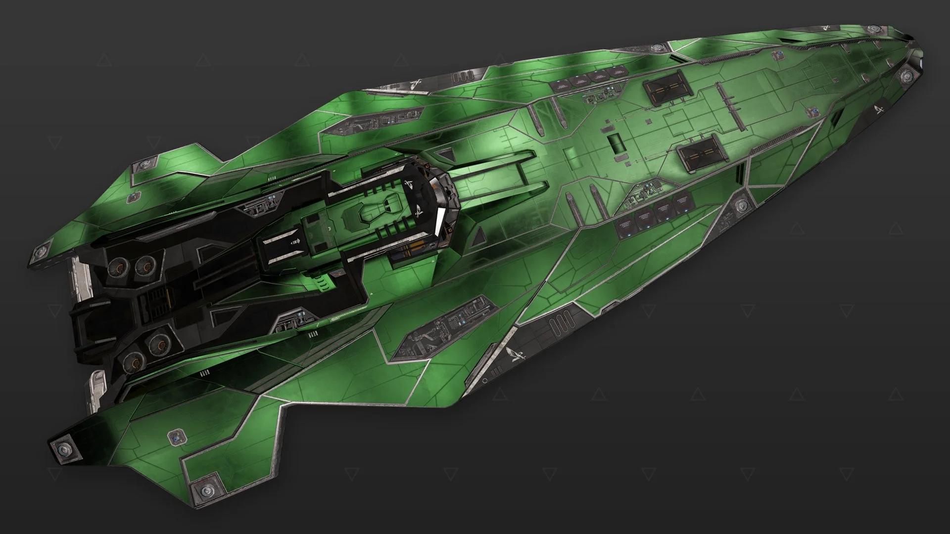 Anaconda Stygian Green