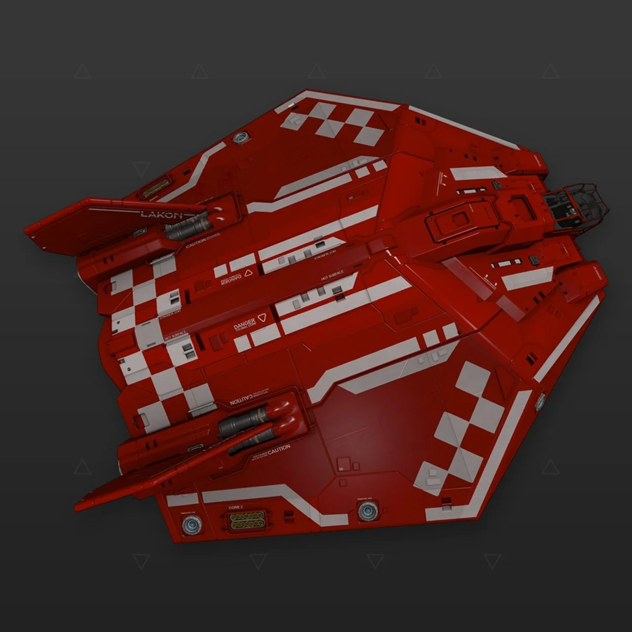 Asp Explorer - "Mechanist" - Vermelho