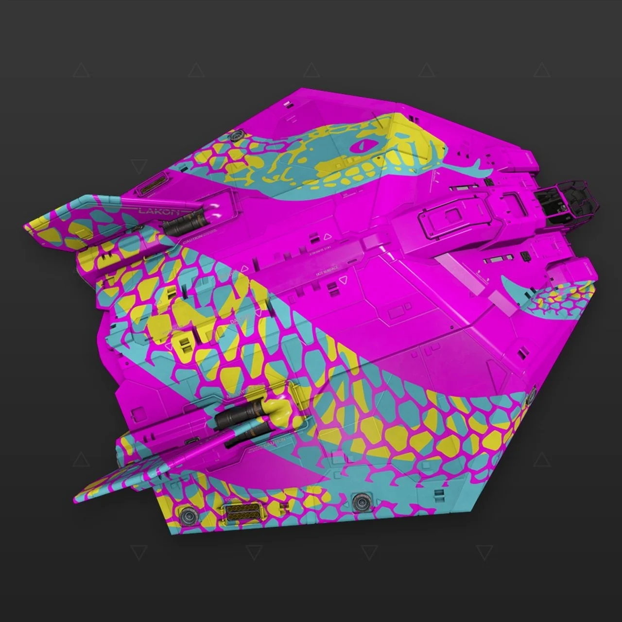 Asp Explorer - „Snake Wrap“ - Pink