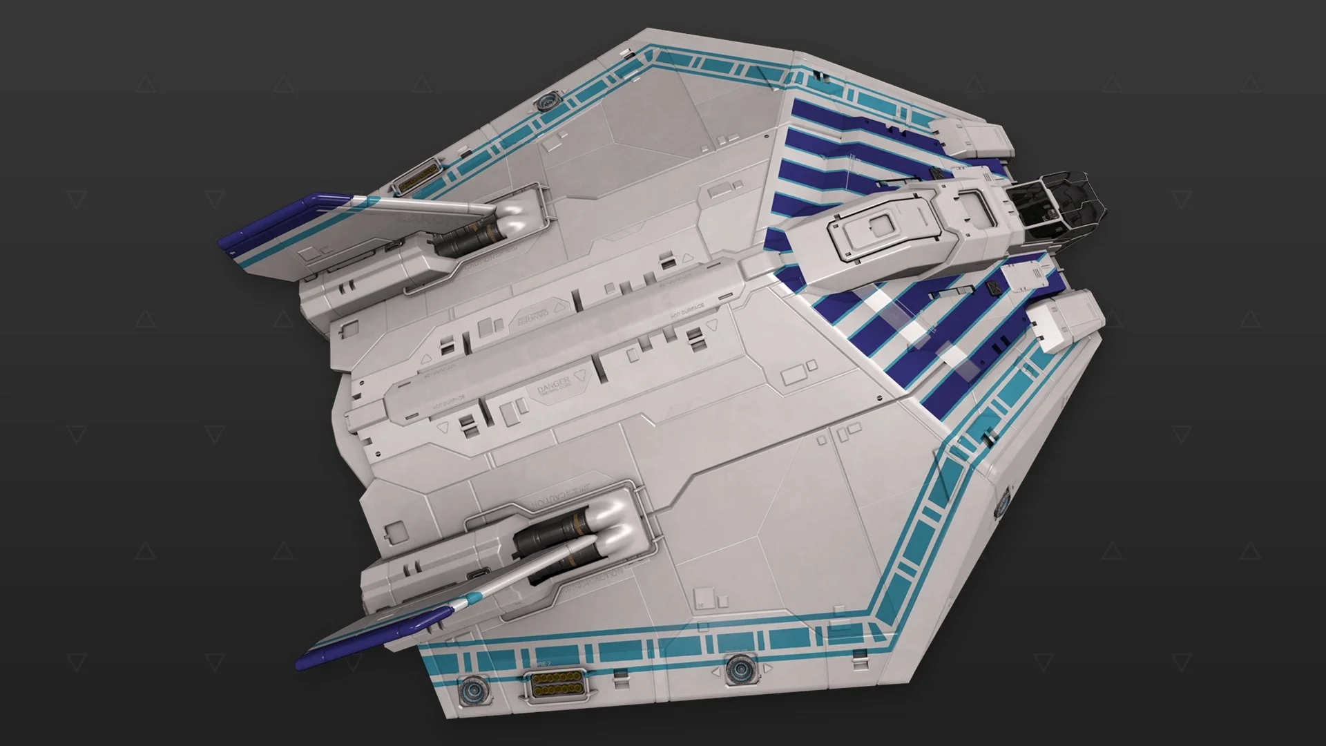 Asp Explorer - „Osiris“ - Weiß & Blau