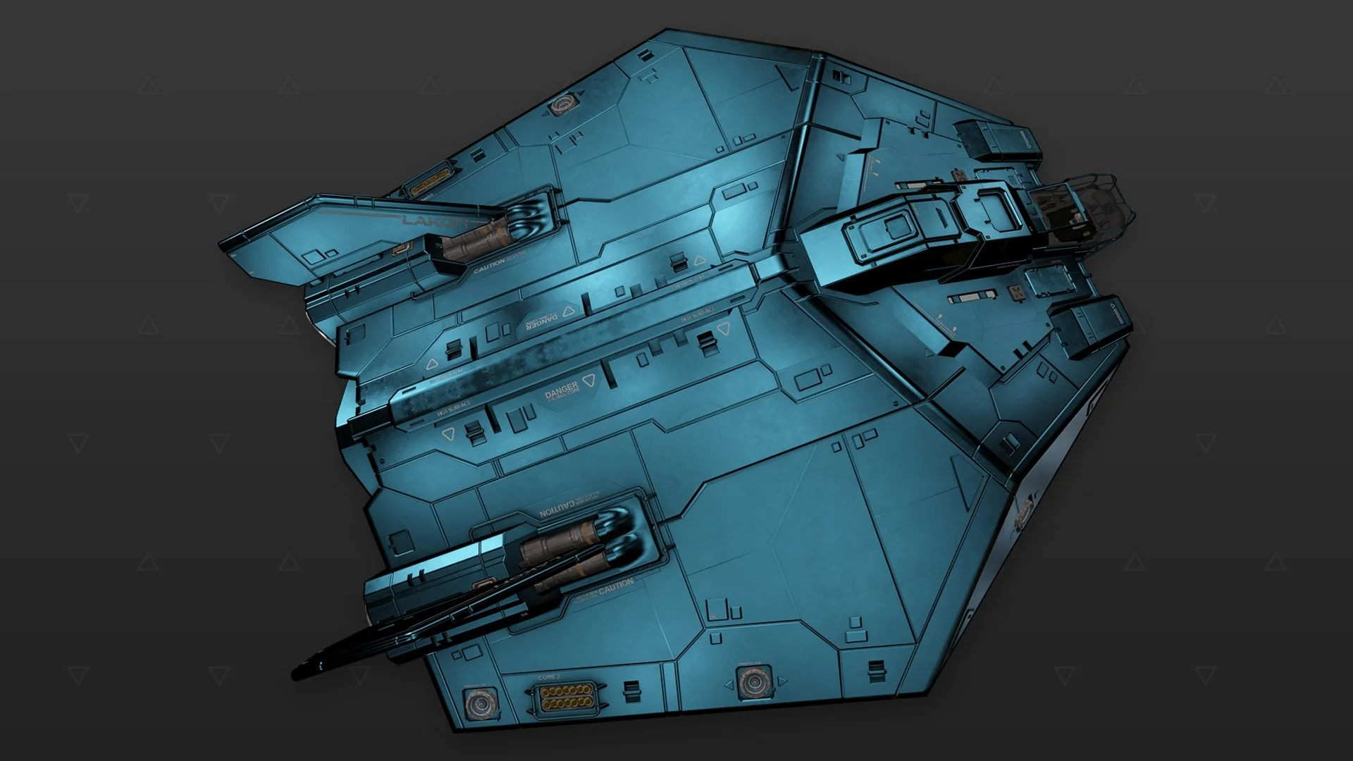 Asp Explorer - « Stygian » - Bleu