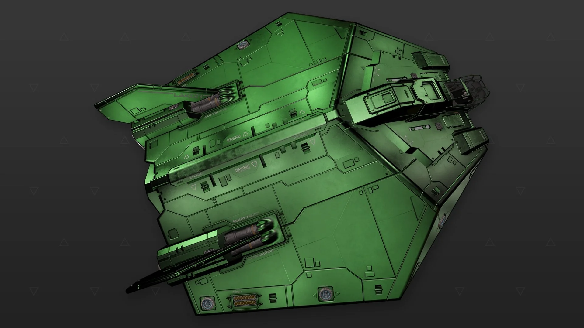 Asp Explorer - "Stygian" - Verde