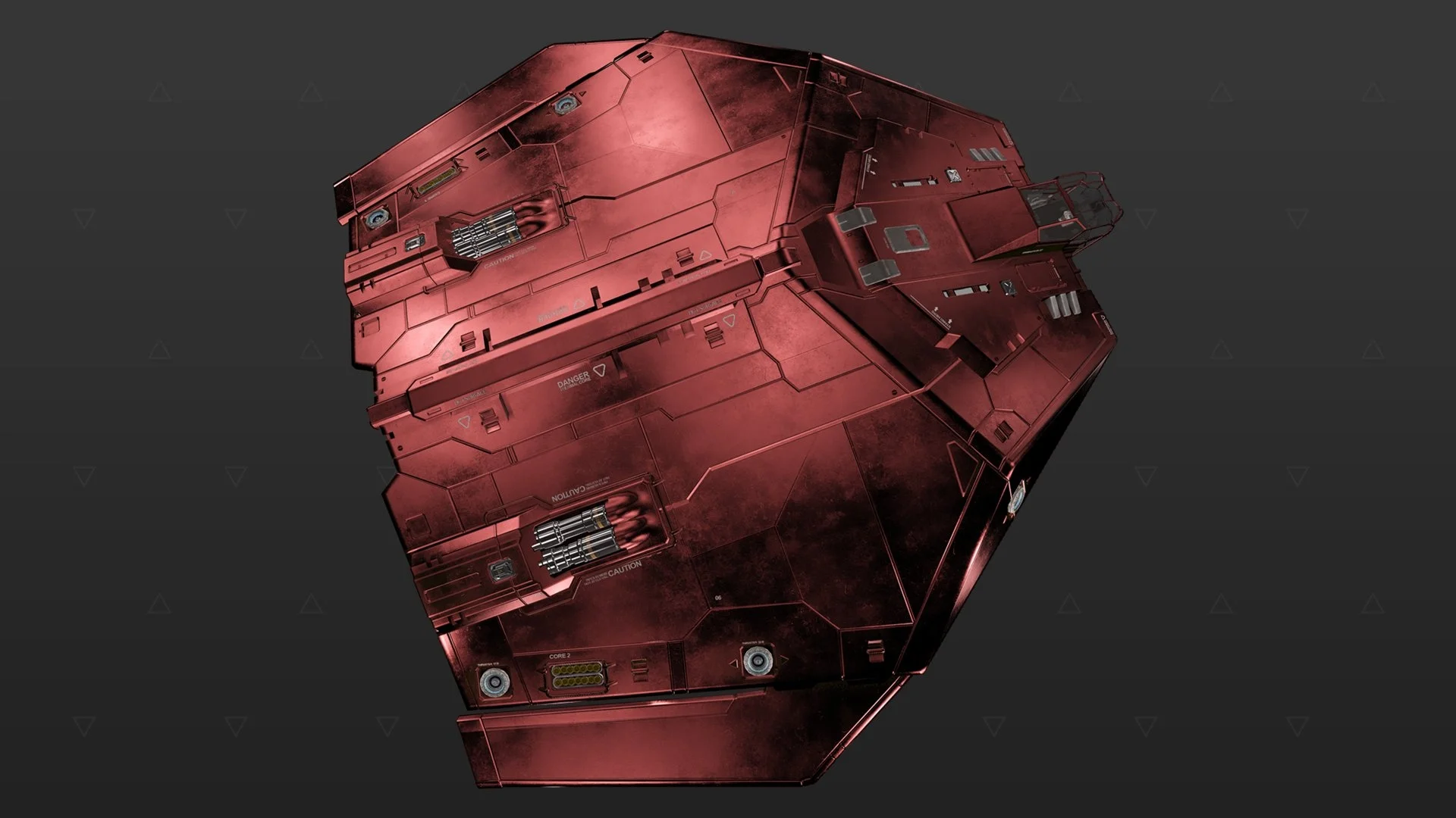 Asp Scout - "Stygian" - Rojo