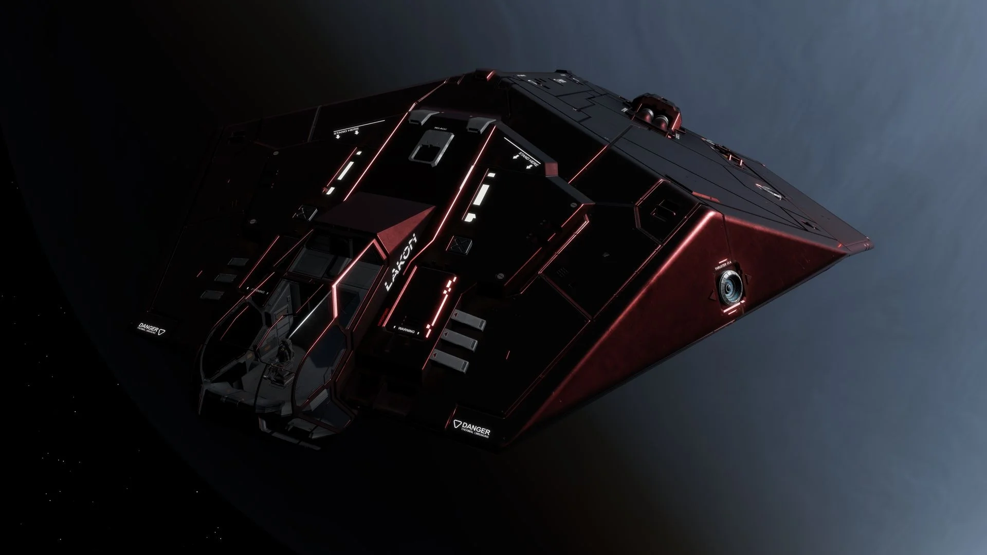 Asp Scout - "Stygian" - Rojo