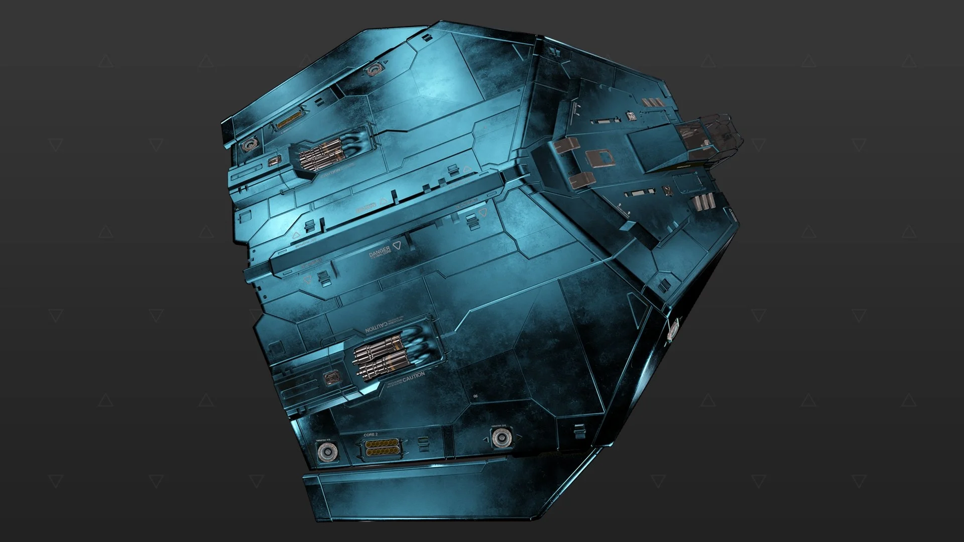 Asp Scout - « Stygian » - Bleu