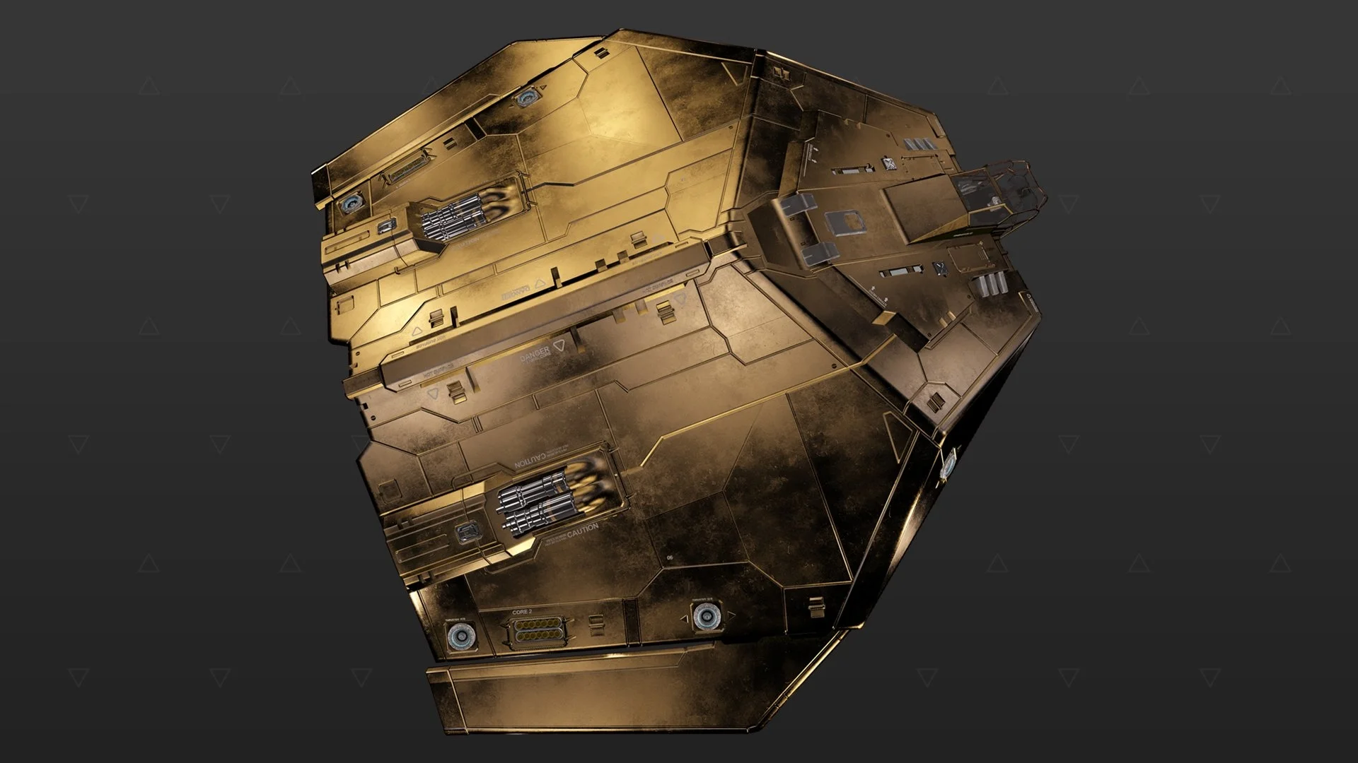 Asp Scout - "Stygian" - Latón