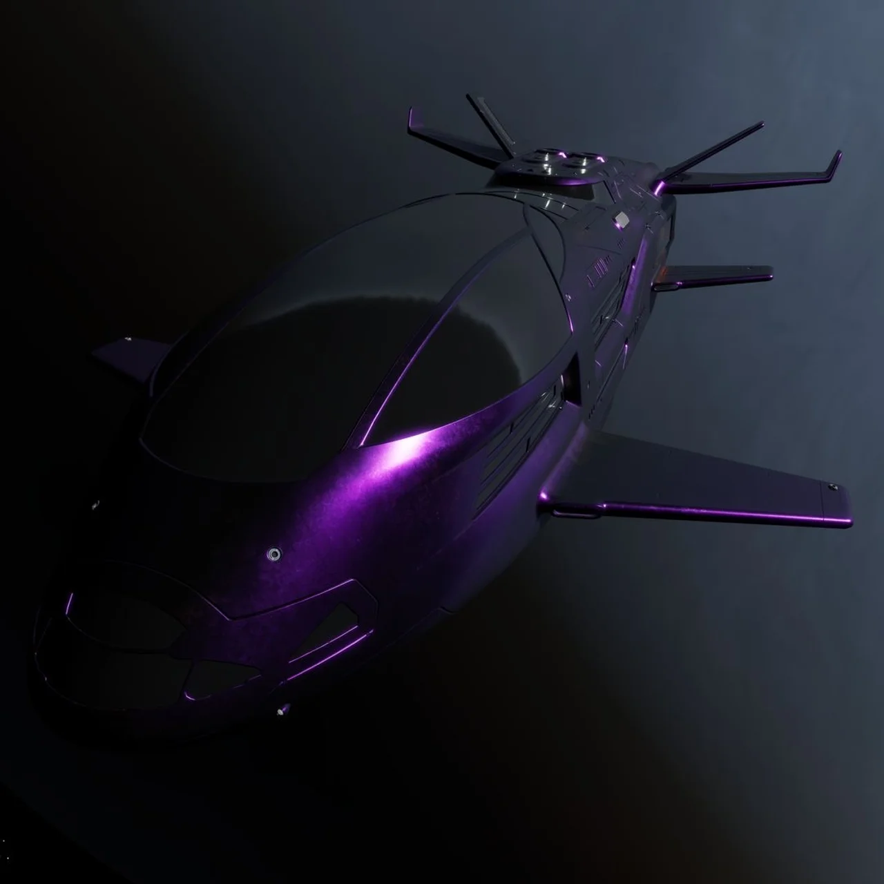 Beluga Liner - "Stygian" - Morado