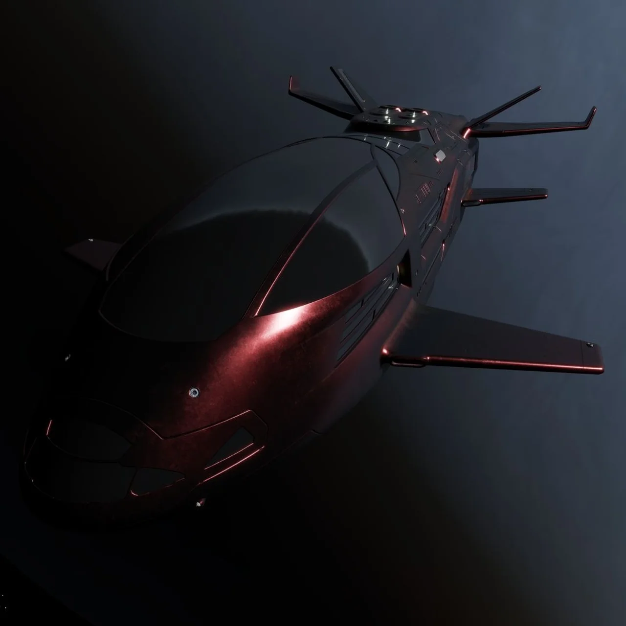 Beluga Liner - „Stygian“ - Rot