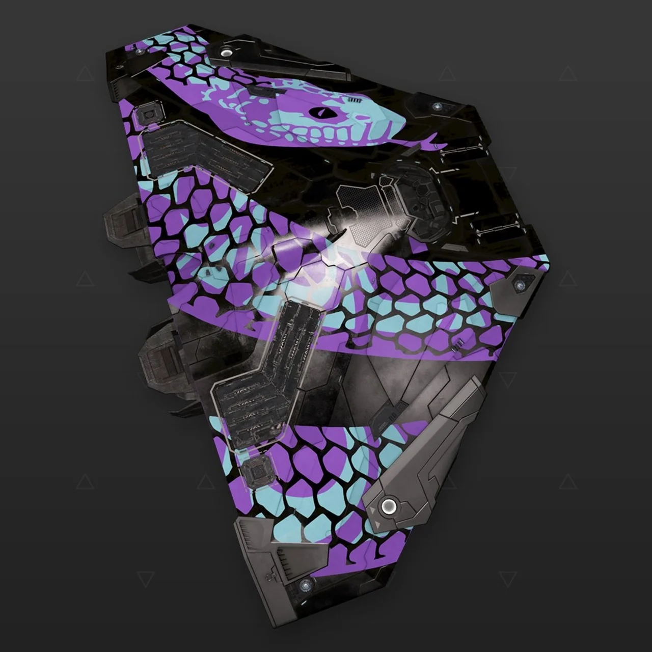 Cobra Mk III - "Snake Wrap" - Preto