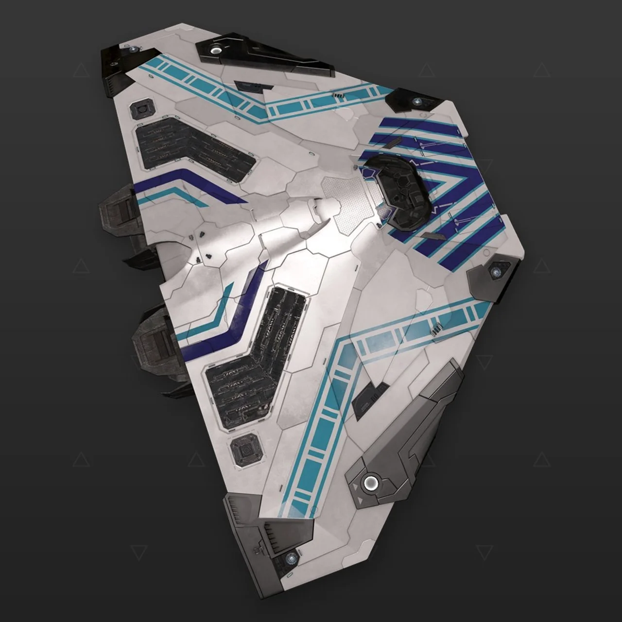 Cobra Mk III - « Osiris » - Blanc et bleu