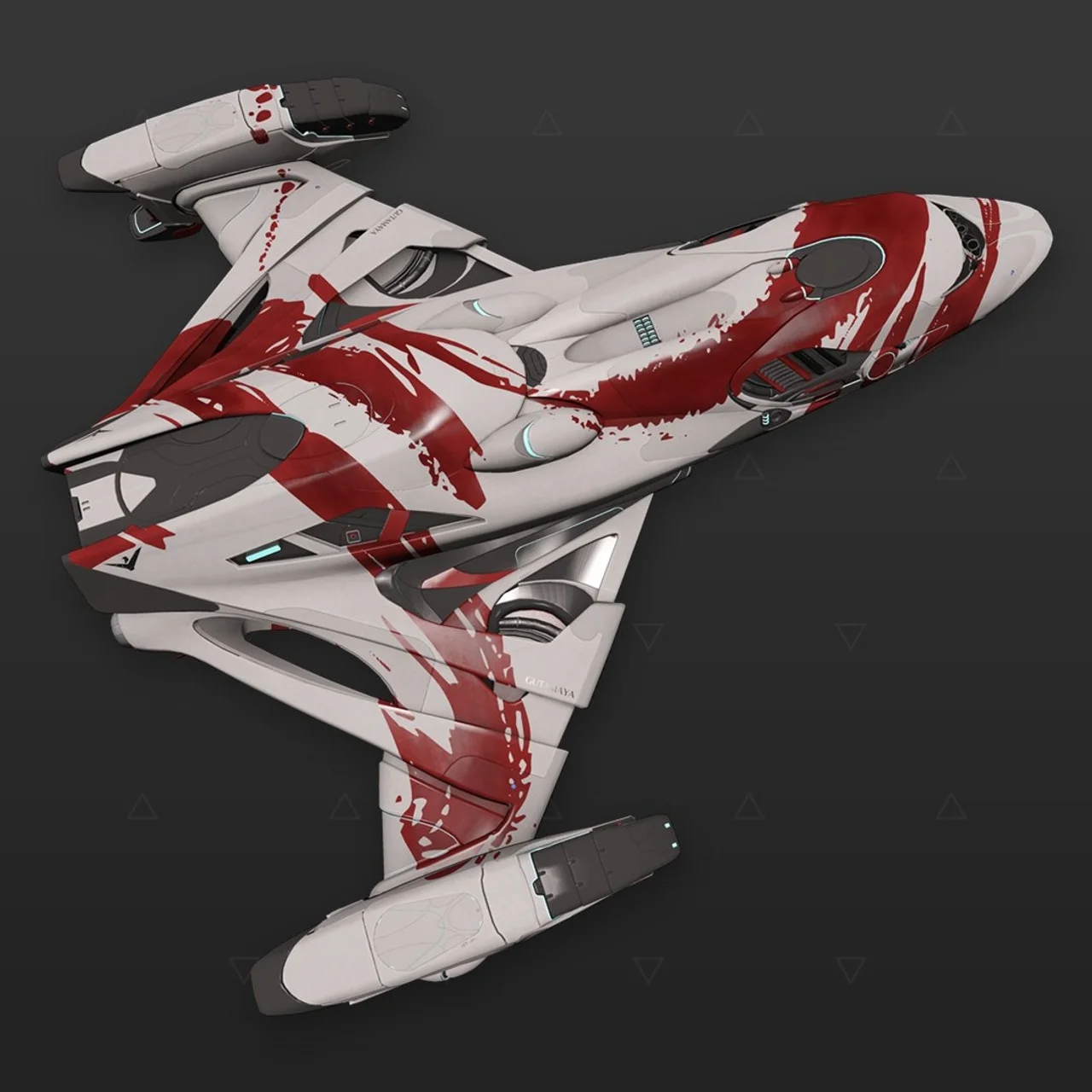 Imperial Clipper - «Asemic» - красно-белый