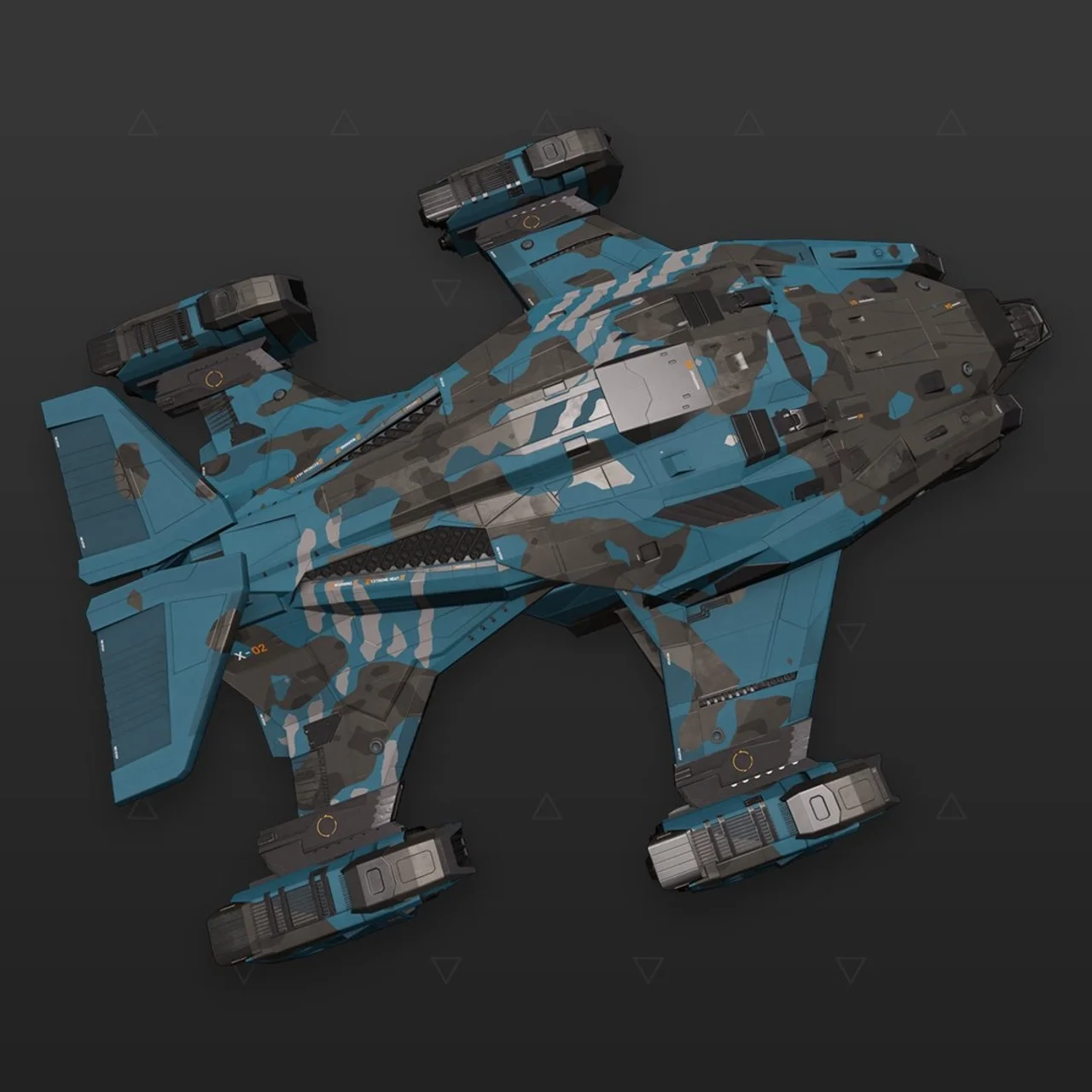 Alliance Crusader - „Crossfire“ - Blau