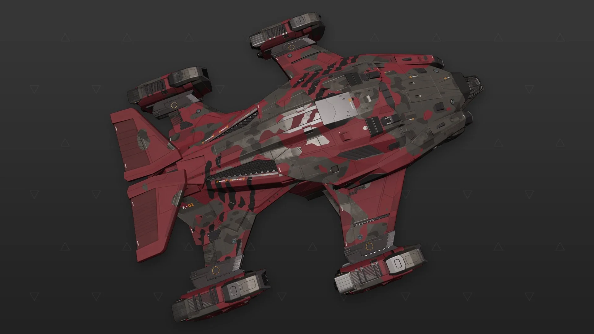 Alliance Crusader - "Crossfire" - Vermelho