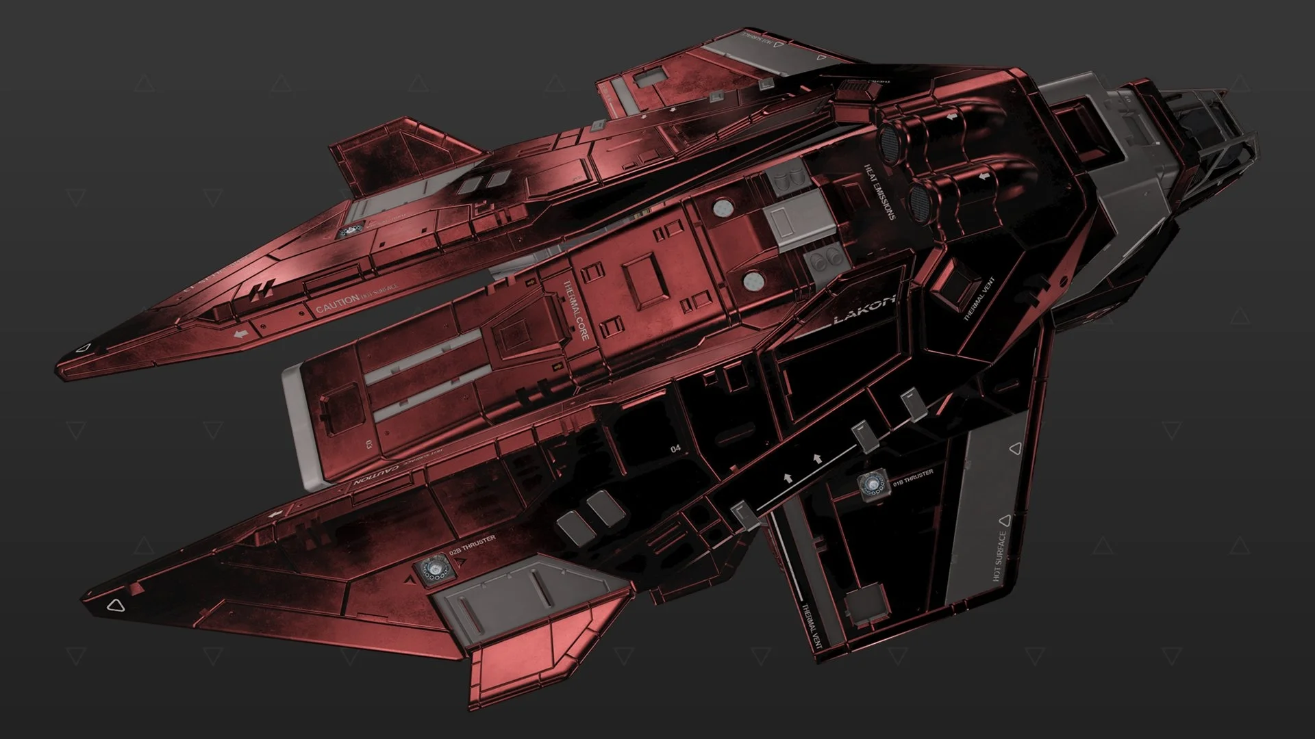 Diamondback Scout - "Stygian" - Rojo