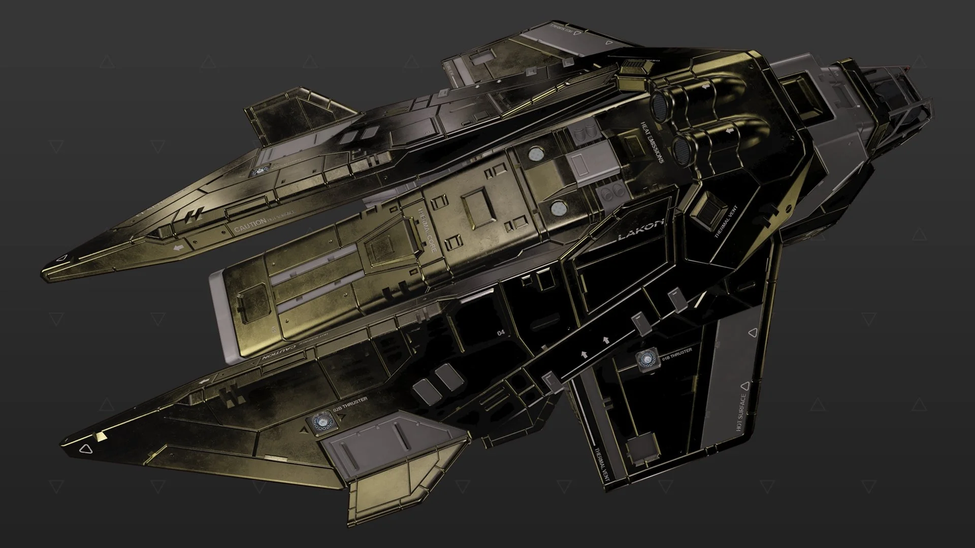 Diamondback Scout - "Stygian" - Tungsteno