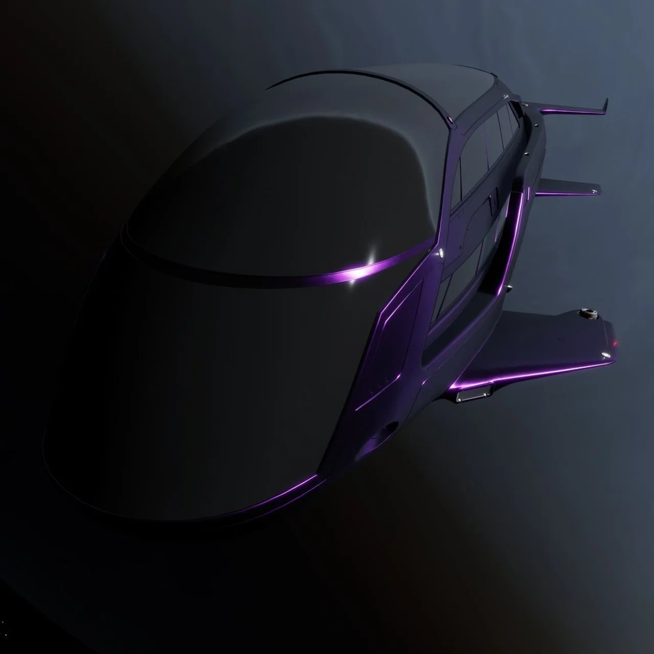 Dolphin - "Stygian" - Morado