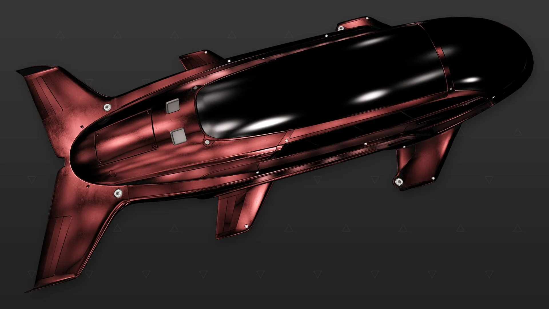 Dolphin - "Stygian" - Vermelho