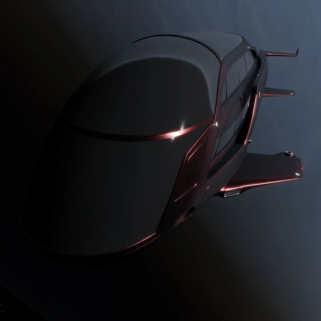 Dolphin - "Stygian" - Rojo