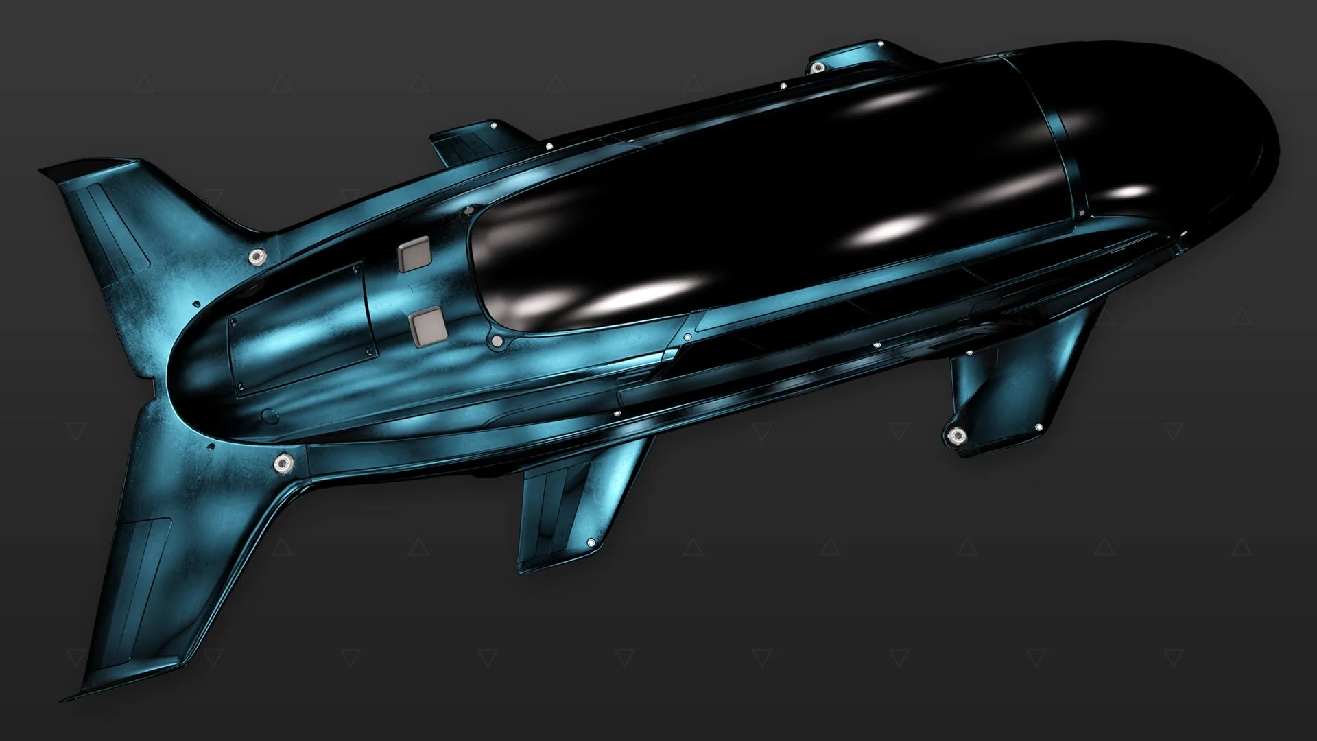 Dolphin - "Stygian" - Azul