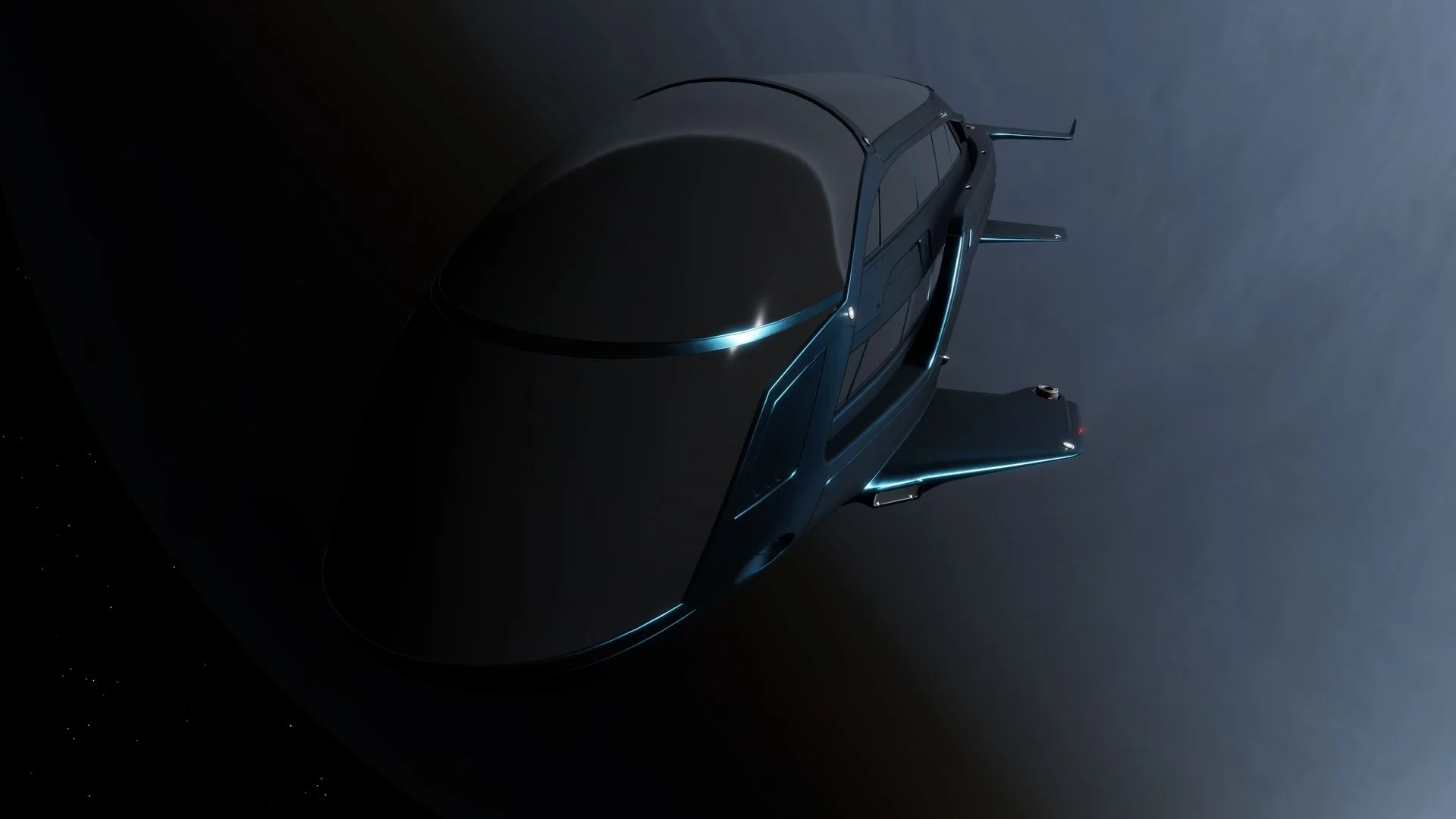 Dolphin - "Stygian" - Azul